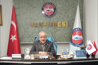 Diyanet-Sen Van Şube Başkanı Lokman Kaval: "Bin Aydan Hayırlı Kadir Gecemiz Mübarek Olsun"