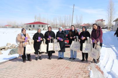 Edremit’te 8 Mart ziyaretleri