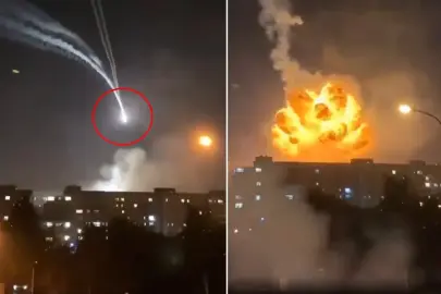 İran, İsrail'i hipersonik füzelerle vurdu