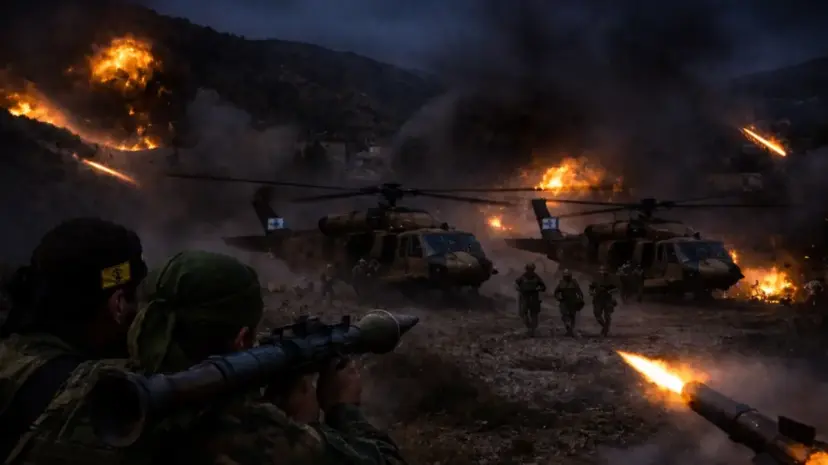 Kara harekatında İsrail askerleri pusuya düştü, akıbetleri bilinmiyor