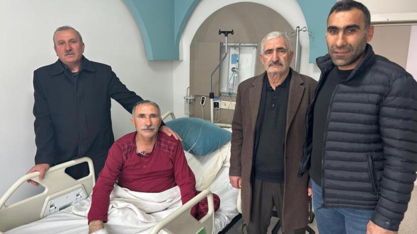 Taziye için geldiği Van'da kalbi duran vatandaş 2 saatte hayata döndürüldü