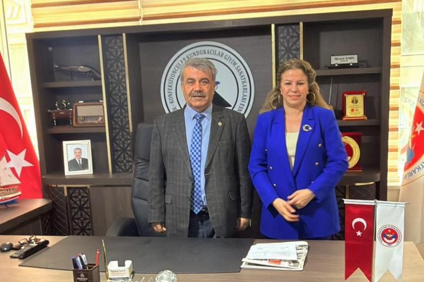 Van Ticaret İl Müdürü Ayaydın'dan Başkan Emin’e ziyaret