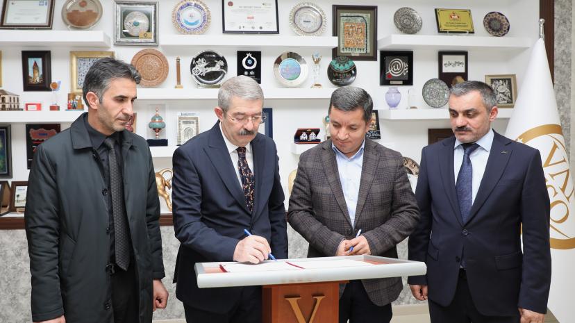 Van TSO ile Van Teknokent Koleji arasında işbirliği protokolü imzaladı*