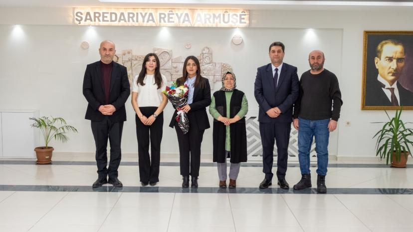 Van’da Berber ve Kuaför Esnafından İpekyolu Belediyesi’ne Ziyaret