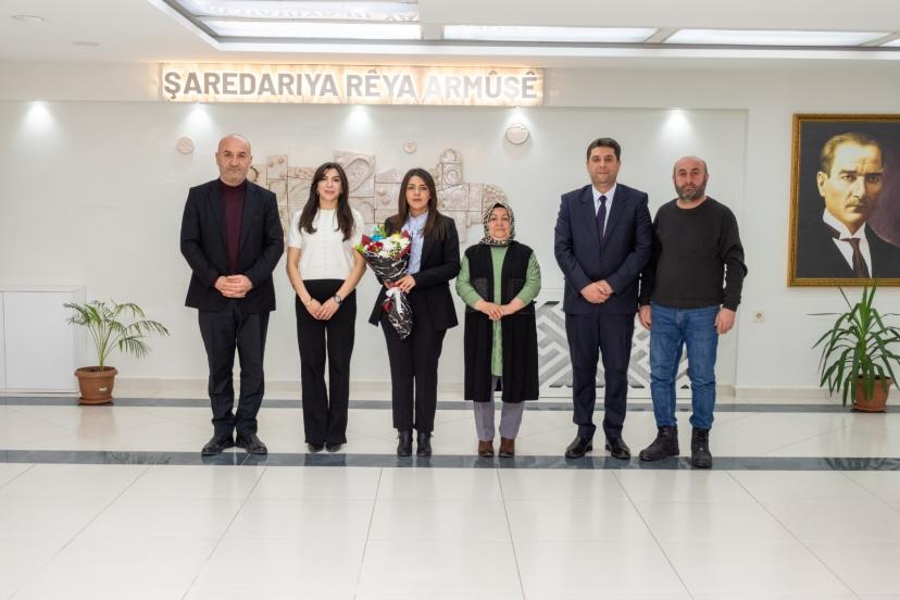 Van’da Berber ve Kuaför Esnafından İpekyolu Belediyesi’ne Ziyaret