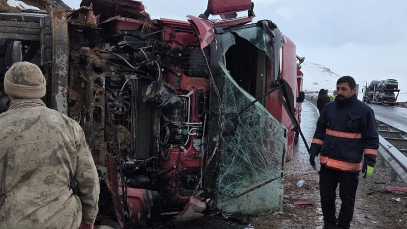 Van'da trafik kazası: 1 yaralı