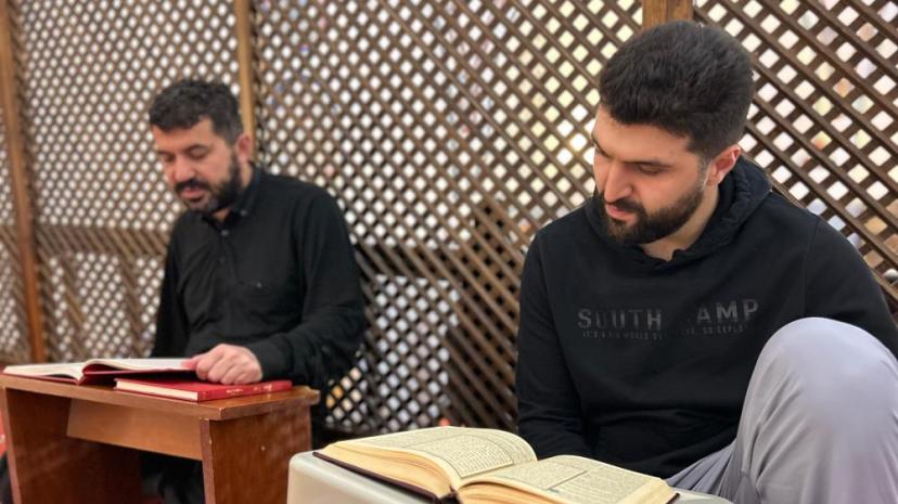 Van’da vatandaşlar itikaf sünneti için camilere kapandı