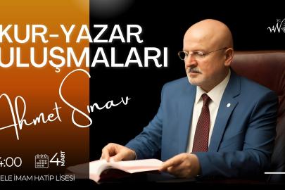 YAZAR AHMET SINAVI OKUYUCULARIYLA BİR ARAYA GELİYOR