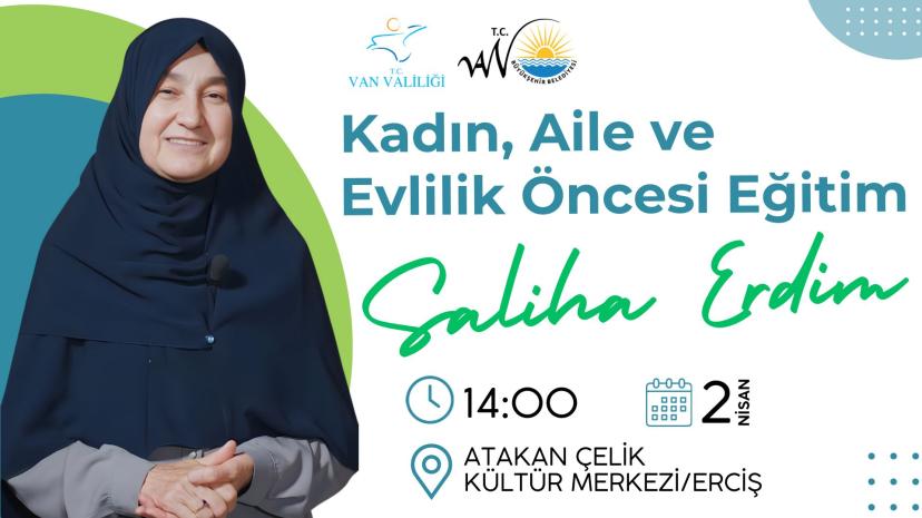 YAZAR SALİHA ERDİM ERCİŞLİLERLE BULUŞUYOR