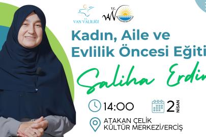 YAZAR SALİHA ERDİM ERCİŞLİLERLE BULUŞUYOR