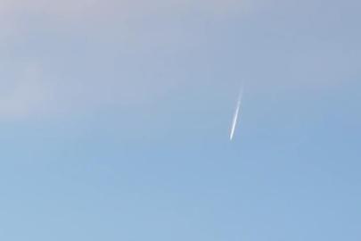 Yüksekova'da TSK'ya ait savaş uçaklarından devriye uçuşu