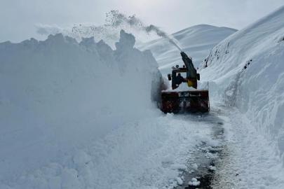 Bahçesaray-Hizan karayoluna çığ düştü: Yol yaklaşık 4 saat kapalı kaldı