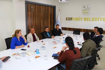 DEDSAZ Edremit Belediyesi'ni ziyaret etti