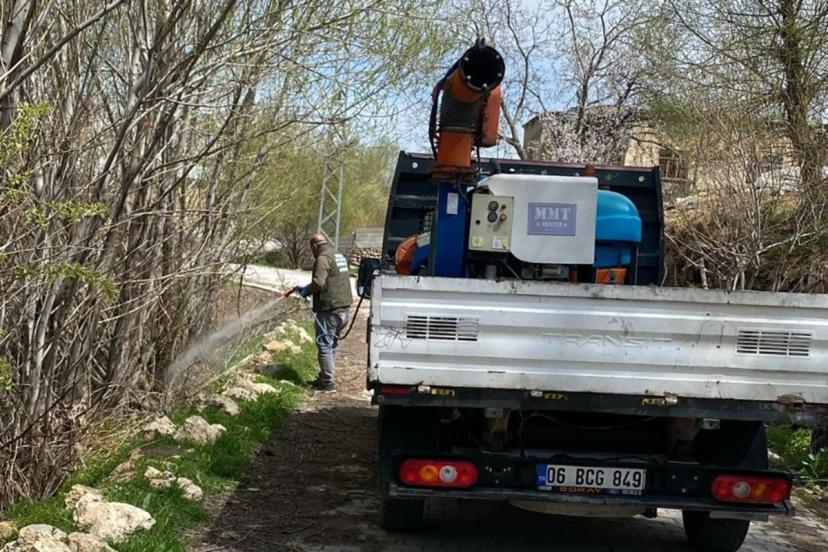 Edremit’te Halk Sağlığı İçin Kapsamlı İlaçlama Seferberliği