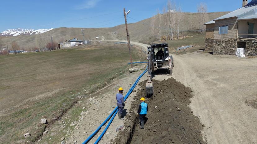 GÜRPINAR’IN ONGUN MAHALLESİ’NDE İÇME SUYU ALTYAPISI GÜÇLENDİRİLDİ