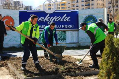 Kent Park’ta Bahar Hazırlığı Başladı