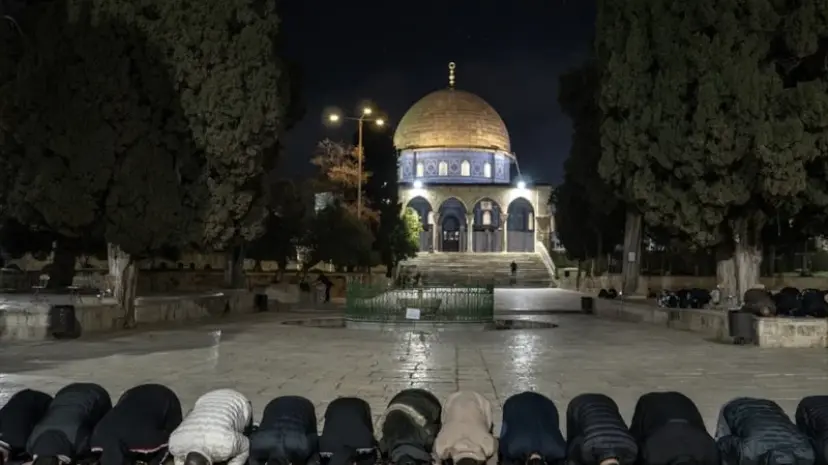 Mescid-i Aksa, 41 gün sonra ibadete açıldı: Gözyaşları sel oldu