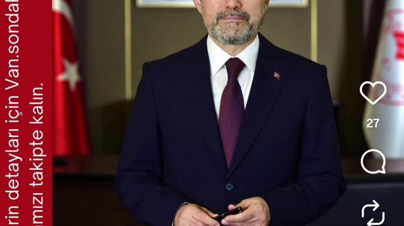 Tarım ve Orman Bakanı Yumaklı Van’a Geliyor