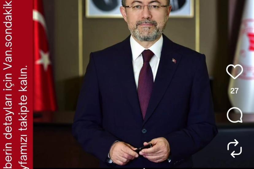 Tarım ve Orman Bakanı Yumaklı Van’a Geliyor