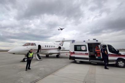Van’da 2 günlük bebek için ambulans uçak havalandı