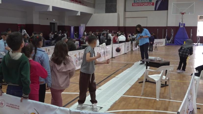 VAN’DA GELECEĞİN YETENEKLİ SPORCULARI KEŞFEDİLİYOR