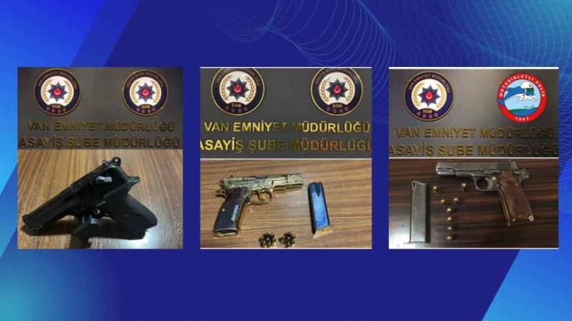 Van'da haftalık asayiş raporu: 61 şahıs tutuklandı