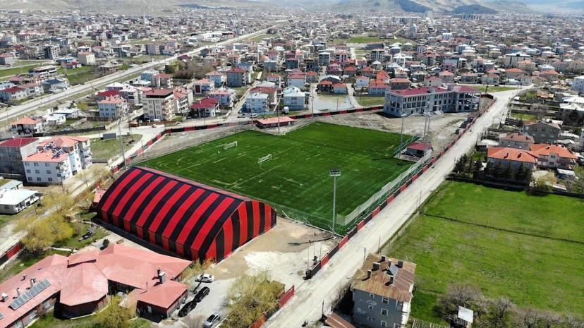 Van'da Modern Spor Tesisi İnşaatı Tamamlanıyor