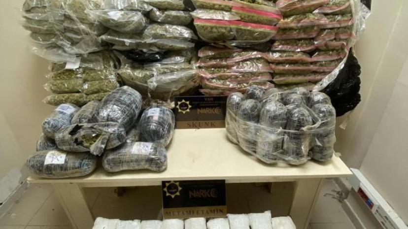 Van’da uyuşturucu operasyonu