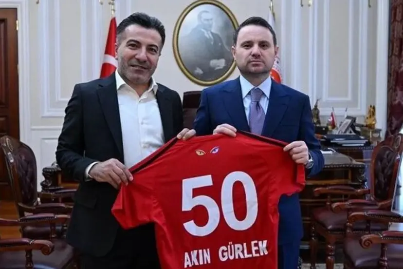 Vanspor Başkanı Temel’den Adalet Bakanı Gürlek’e ziyaret