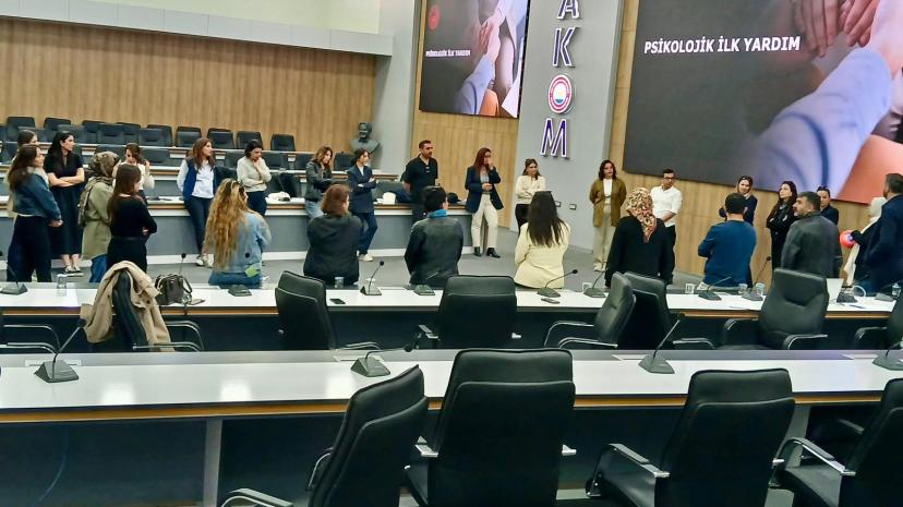 BÜYÜKŞEHİR BELEDİYESİ’NDEN PERSONELE “PSİKOLOJİK İLK YARDIM” EĞİTİMİ