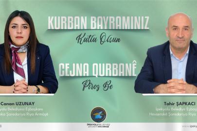 İpekyolu Belediyesi Eş Başkanlarından bayram mesajı
