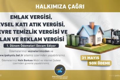 İpekyolu Belediyesinden Vergi Ödemeleri uyarısı