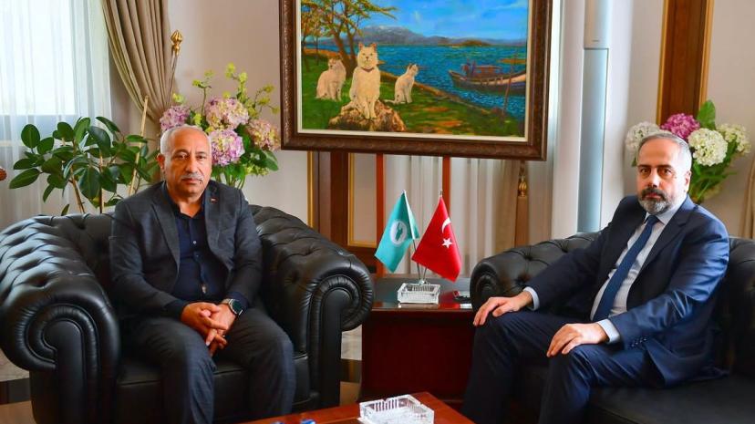 MHP Van İl Başkanı Güngöralp’ten Rektör Şevli’ye ziyaret