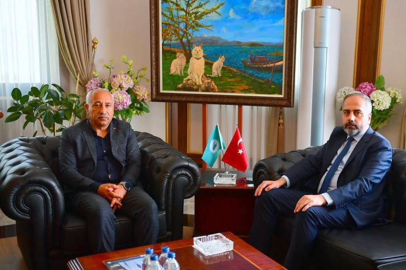 MHP Van İl Başkanı Güngöralp’ten Rektör Şevli’ye ziyaret