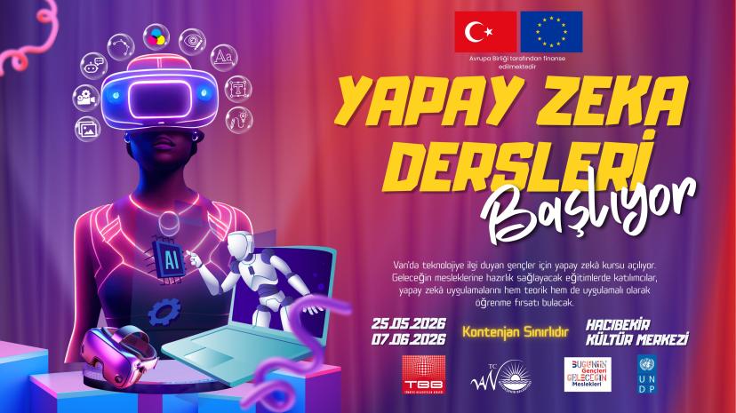 VAN BÜYÜKŞEHİR BELEDİYESİ DİGEM’DE YAPAY ZEKA EĞİTİMLERİ BAŞLIYOR