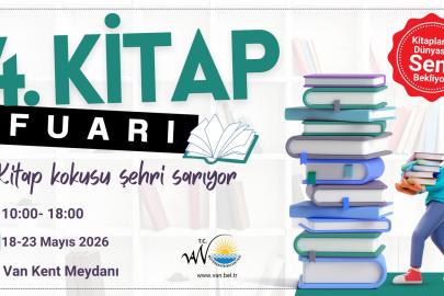 VAN BÜYÜKŞEHİR BELEDİYESİ’NDEN 4. VAN YEREL YAZARLAR KİTAP FUARI