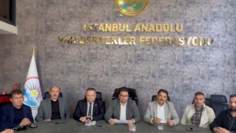 Van dernekleri memleket buluşmasına katılmama kararı aldı