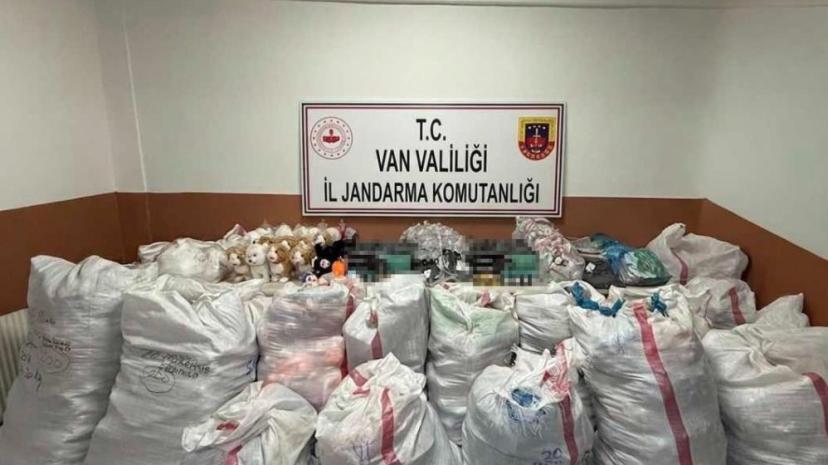 Van’da 21 milyon TL değerinde gümrük kaçağı malzeme ele geçirildi