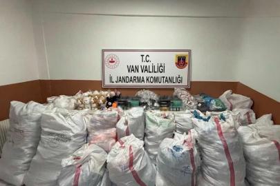 Van’da 21 milyon TL değerinde gümrük kaçağı malzeme ele geçirildi