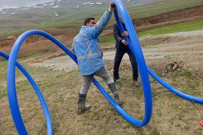VASKİ’DEN ÖZALP’TA İÇME SUYU HATTINA GÜVENLİK HAMLESİ