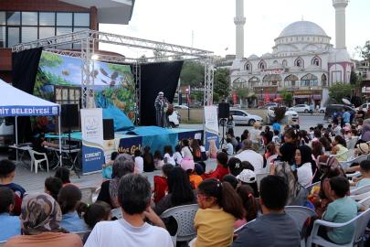 EDREMİT BELEDİYESİ'NDEN ÇOCUKLARA RENKLİ ŞENLİK