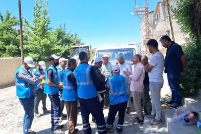 Eşbaşkan Yardımcısı Ergün, çalışmaları yerinde inceledi