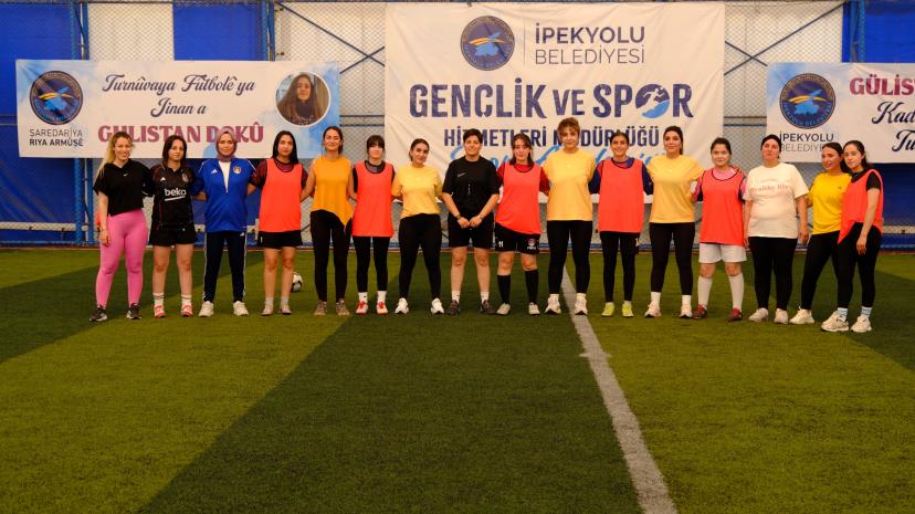 Gülistan Doku Kadın Futbol Turnuvası Başladı