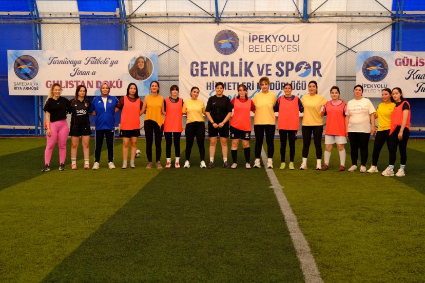 Gülistan Doku Kadın Futbol Turnuvası Başladı