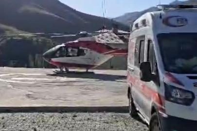 Kalp Rahatsızlığı Olan Hasta Helikopterle Van'a Taşındı