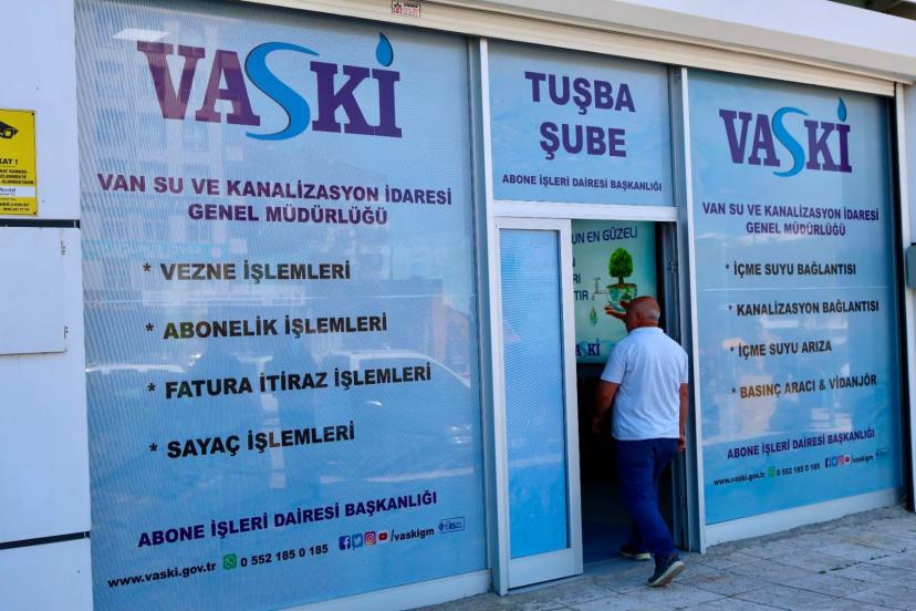 TUŞBA’DA YENİ VASKİ ŞUBESİ HİZMETE AÇILDI