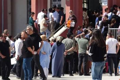 Van'da LGS Sınavı Koşuşturması