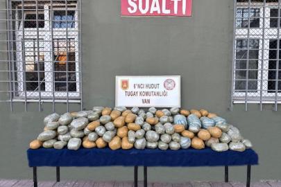 Van'da Sınırda Uyuşturucu Ele Geçirildi