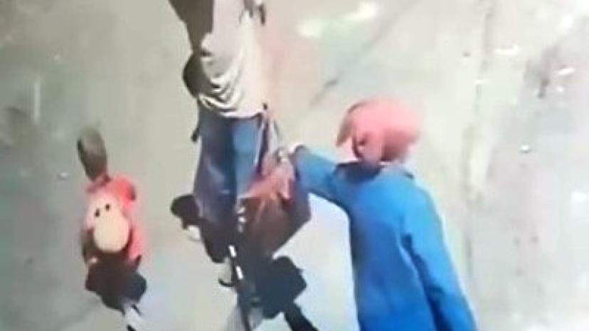 Van’da sokakta oynayan çocuğa saldırı: O anlar kamerada