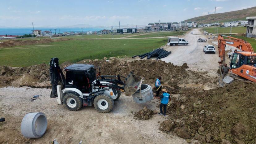 VASKİ’DEN ELMALIK MAHALLESİ’NE GÜÇLÜ ALTYAPI YATIRIMI